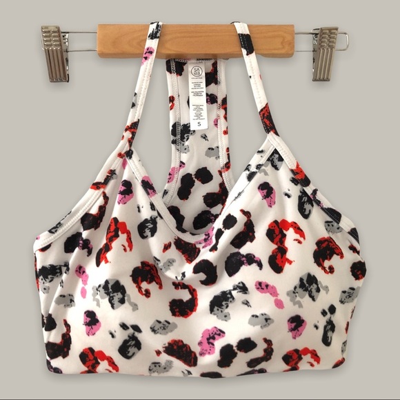 🏃🏽♀️Ivory Racerback Activewear Set Multicolor Animal Print SAGE COLLECTIVE - Picture 5 of 16